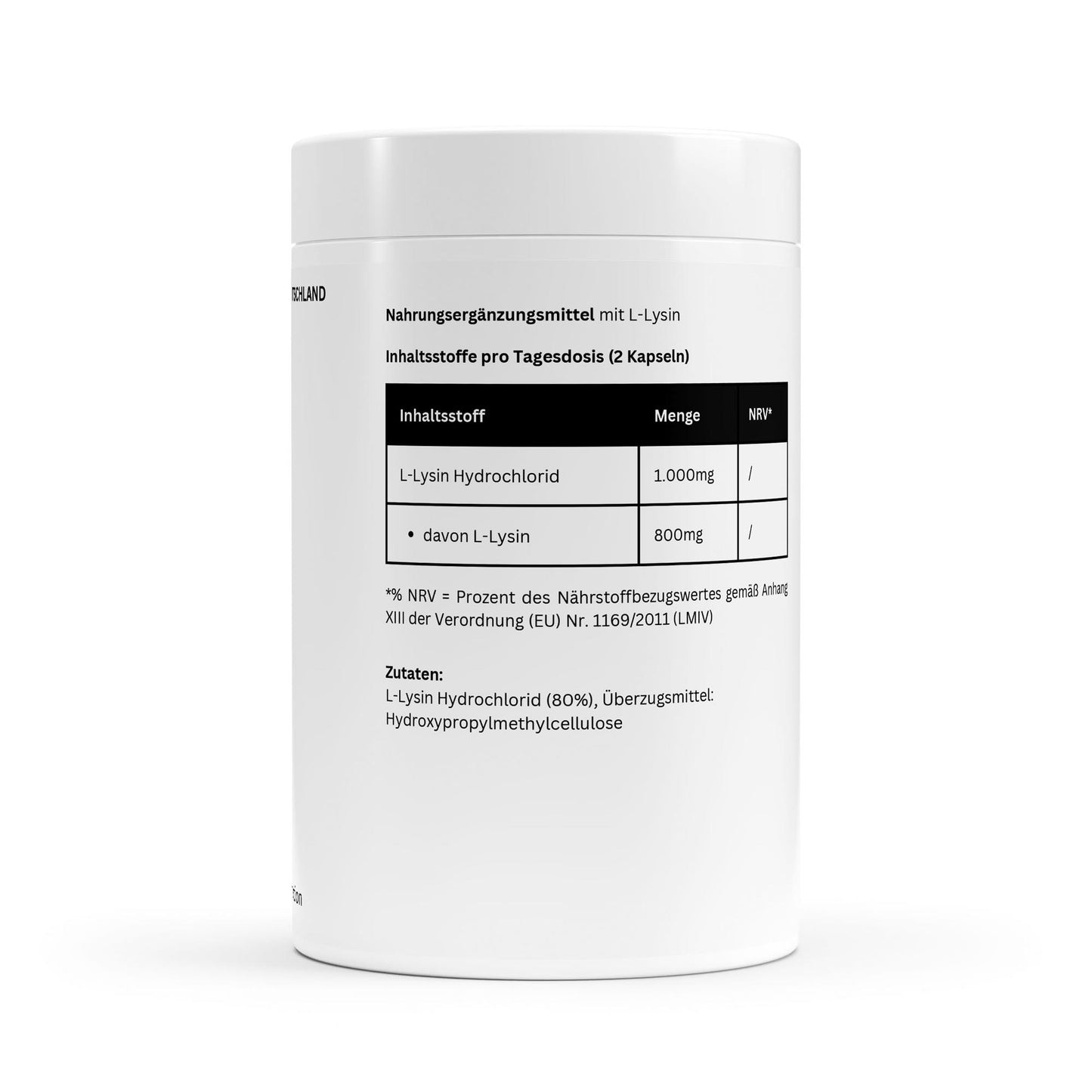L-Lysina Alphapure - 100 Capsulas
