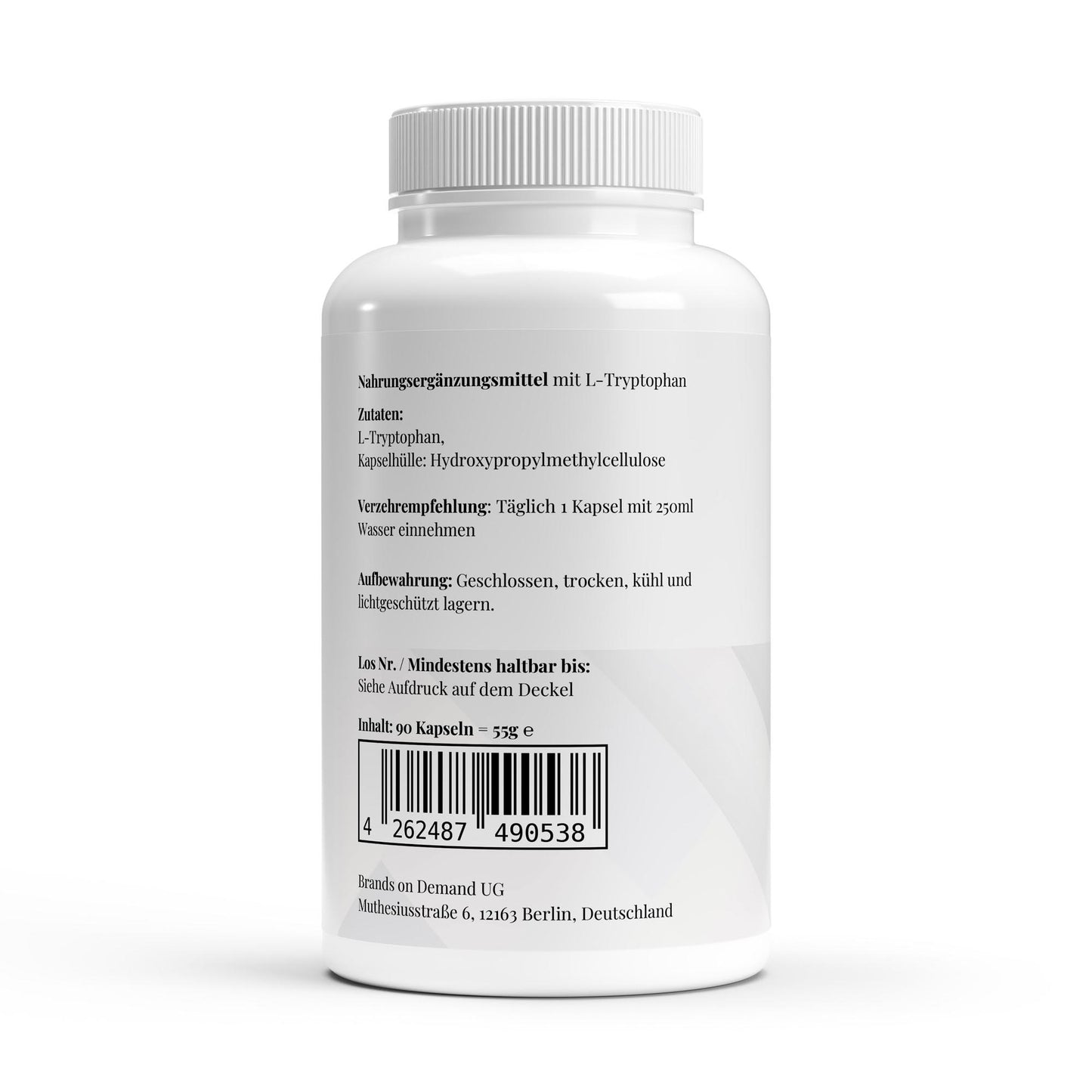 L-Tryptophano Alphapure - 90 capsulas