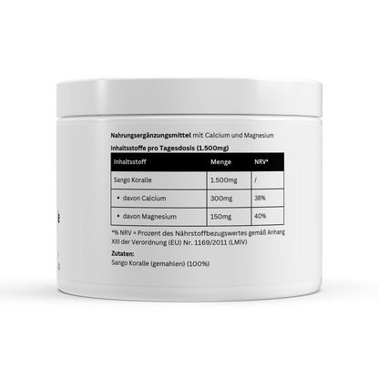 Polvo de Coral Marino Sango Alphapure  – 250 g
